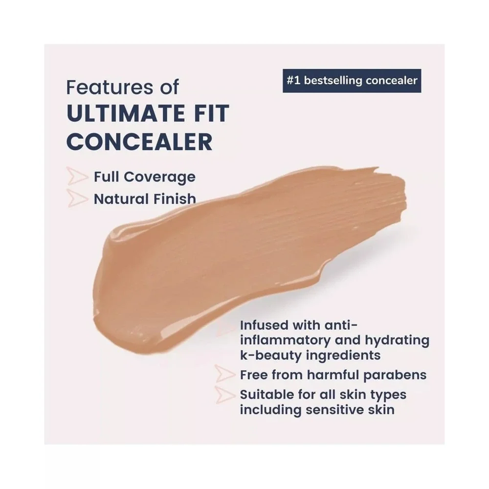 SIIA Ultimate Fit Concealer Pro Artist Long Lasting Cover W304 Pecan‎